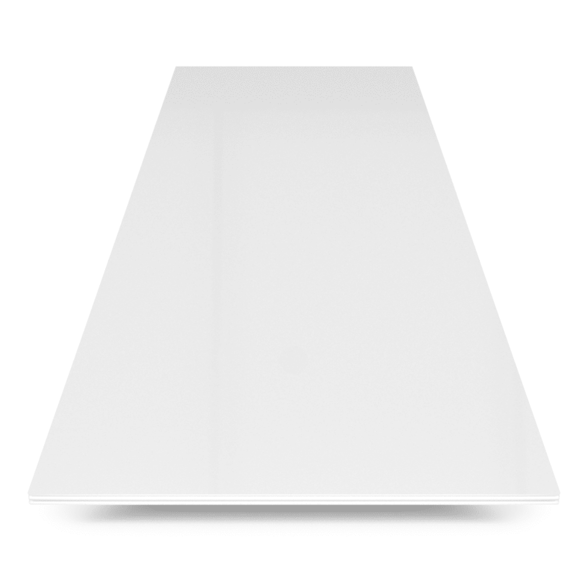 White Plastic PVC Wall Cladding Sheets/Panels Kitchen 10 x 8ft x 4ft x 1.5mm 